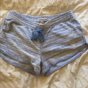 cute abercrombie and fitch pj/lounge shorts